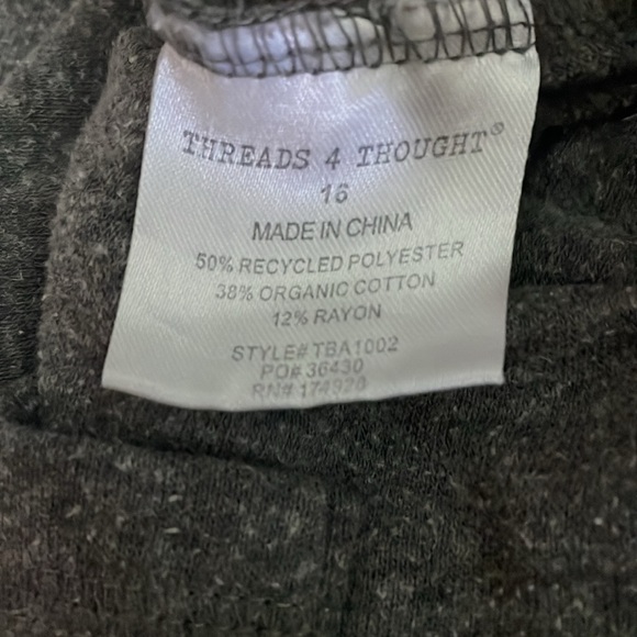 Teen Boys Grey jogger pants - Picture 3 of 6